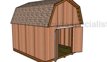 14x16 Barn Shed Plans