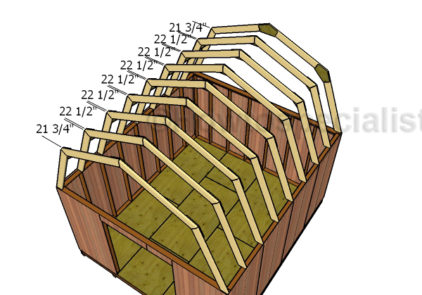 Fitting the trusses