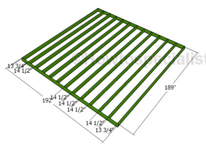 Floor frame plans