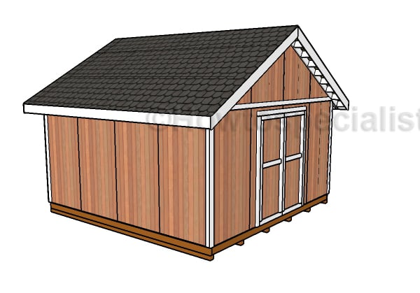 Free 16x16 Shed Plans