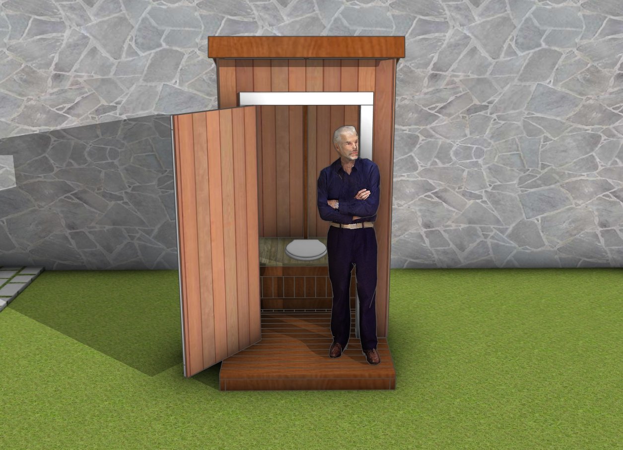 How to make an outhouse