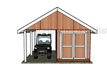 How to Build a 8x16 Shed with Porch | HowToSpecialist - How to Build ...