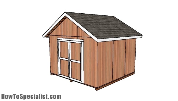 12x12 Shed Plans | HowToSpecialist - How to Build, Step by Step DIY Plans