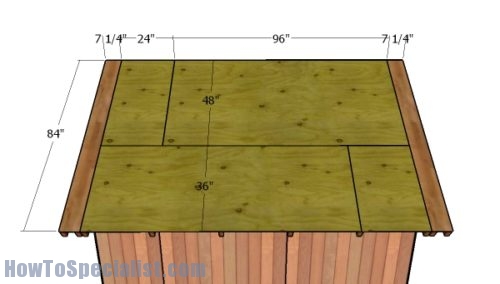 10x10 Gable Shed Roof Plans | HowToSpecialist - How To Build, Step By ...