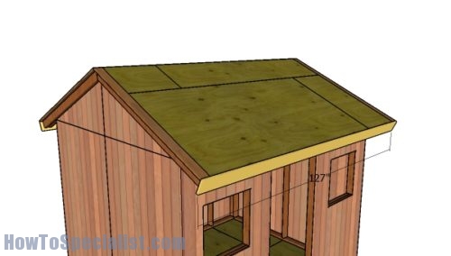 8x10 Shed Roof Plans | HowToSpecialist - How to Build, Step by Step DIY ...