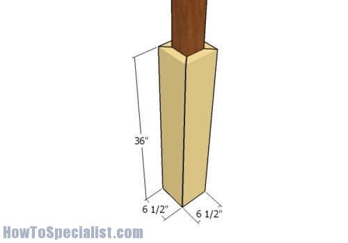 12x12 Pergola Plans | HowToSpecialist - How to Build, Step by Step DIY ...