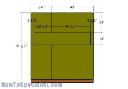 Small side wall - Siding