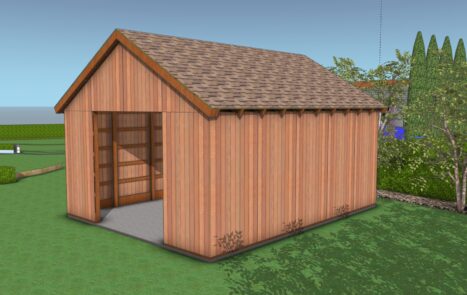 16x20 Pole Barn