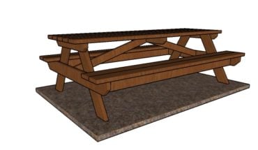 Picnic Table | HowToSpecialist - How to Build, Step by 