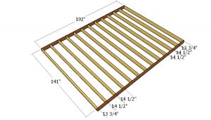 Free 12x16 Garden Shed Plans | HowToSpecialist - How to Build, Step by ...