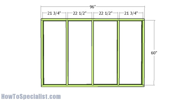 4x8 Chicken Coop Plans | HowToSpecialist - How to Build, Step by Step ...