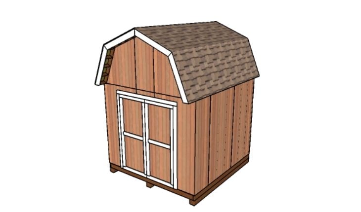 10x10 barn shed plans with loft