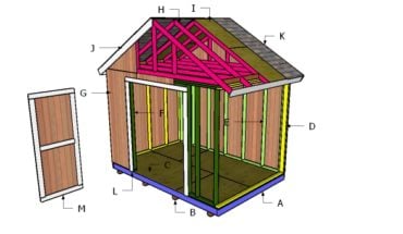 Building a 12x8 shed