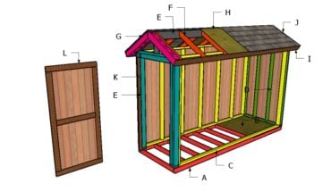 Building a 4x12 shed