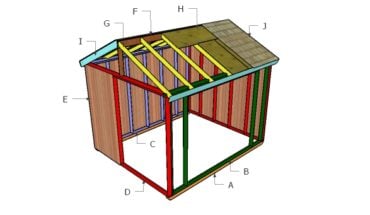 Building an outdoor field shelter