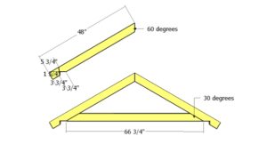 6x12 Gable Shed Roof Plans | HowToSpecialist - How to Build, Step by ...