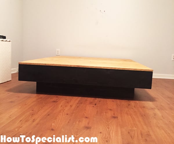 DIY Full Size Floating Bed | HowToSpecialist - How to Build, Step by