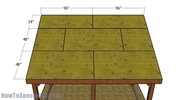 16x16 Pavilion Roof Plans Howtospecialist How To Build Step By Step Diy Plans 