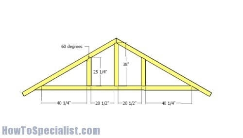 12x10 Shed Roof Plans | HowToSpecialist - How to Build, Step by Step ...