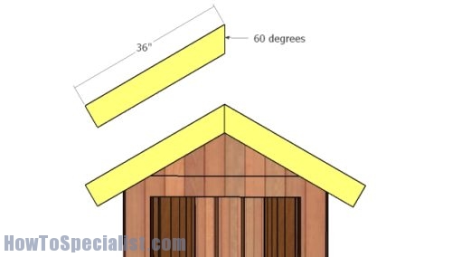 4x12 Gable Shed Roof Plans | HowToSpecialist - How to Build, Step by ...