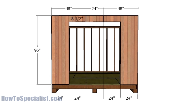 10x10 Shed Plans - Gambrel Shed | HowToSpecialist - How to Build, Step ...