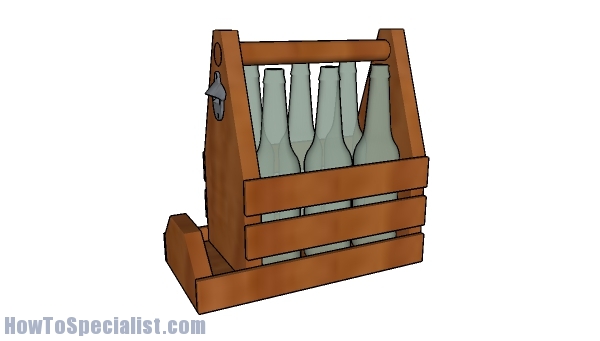 Wooden 6 pack holder plans