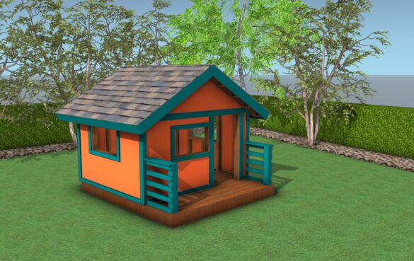 How to build a kids playhouse