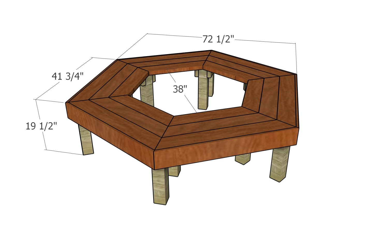 Tree bench plans 