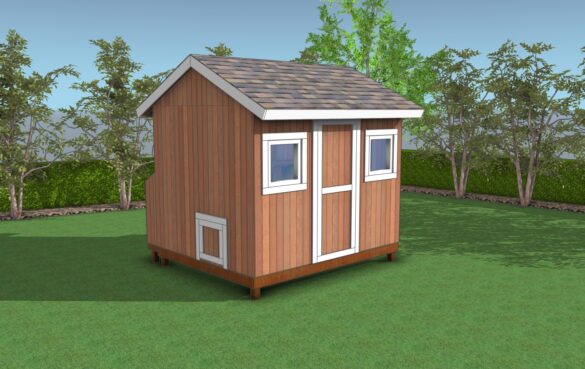 Large chicken coop plans HTS