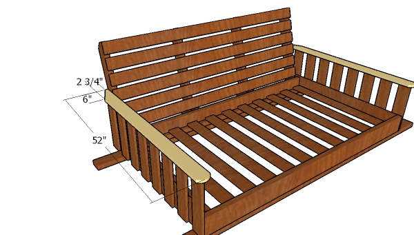 Swing Bed Plans - Free DIY Plans | HowToSpecialist - How to Build, Step ...