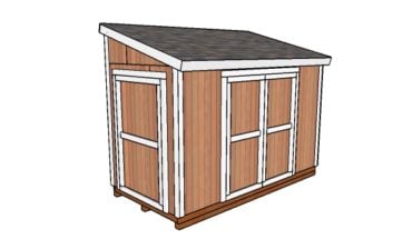 10x10 Shed Plans - DIY Step by Step HowToSpecialist 