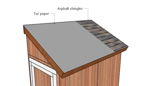 Fitting the roofing sheets