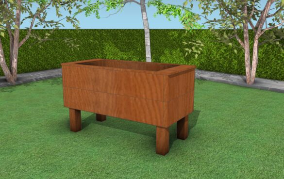 Deep planter box plans