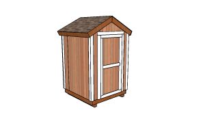 5x5 Gable Shed Roof Plans | HowToSpecialist - How to Build, Step by ...