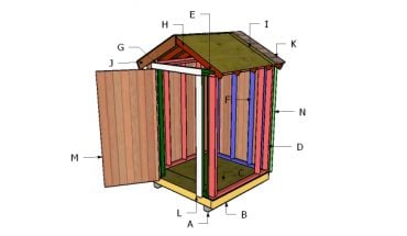 Building a 5x5 gable shed