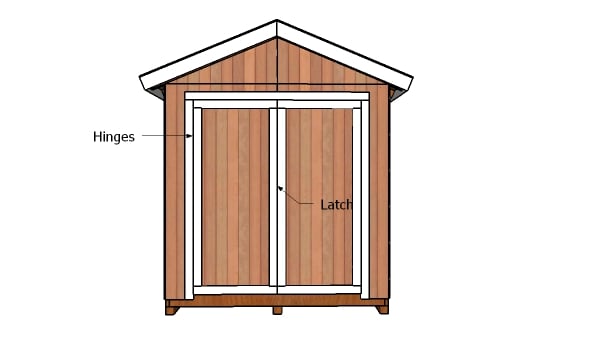 Fitting the front doors