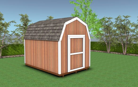 8x12 barn shed plans