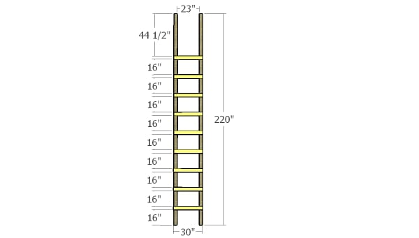 Tree Ladder Stand Plans | HowToSpecialist - How to Build, Step by Step ...