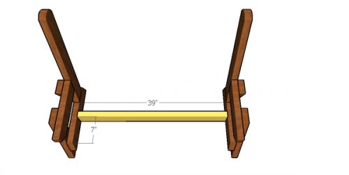 2x4 Bench With Back Plans Howtospecialist How To Build Step By Step Diy Plans