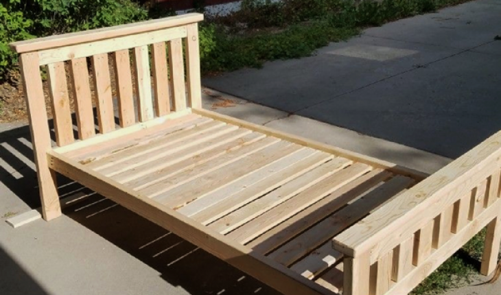 DIY 2x4 Bed Frame HowToSpecialist - How to Build, Step 