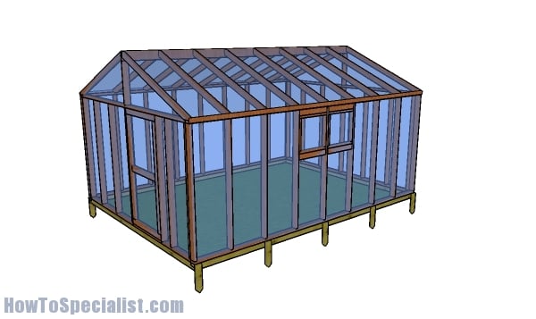 12x16 Greenhouse Plans Free - PDF Download | HowToSpecialist - How to ...