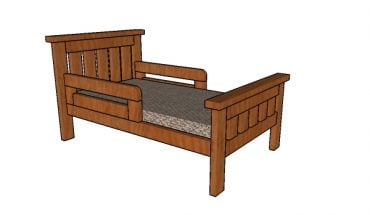 2x4 Toddler Bed Plans