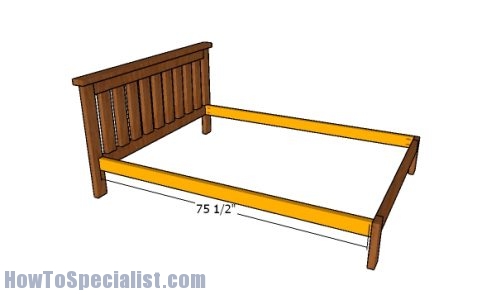 Assembling the full size bed