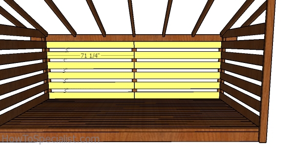 6x12 Firewood Shed Plans | HowToSpecialist