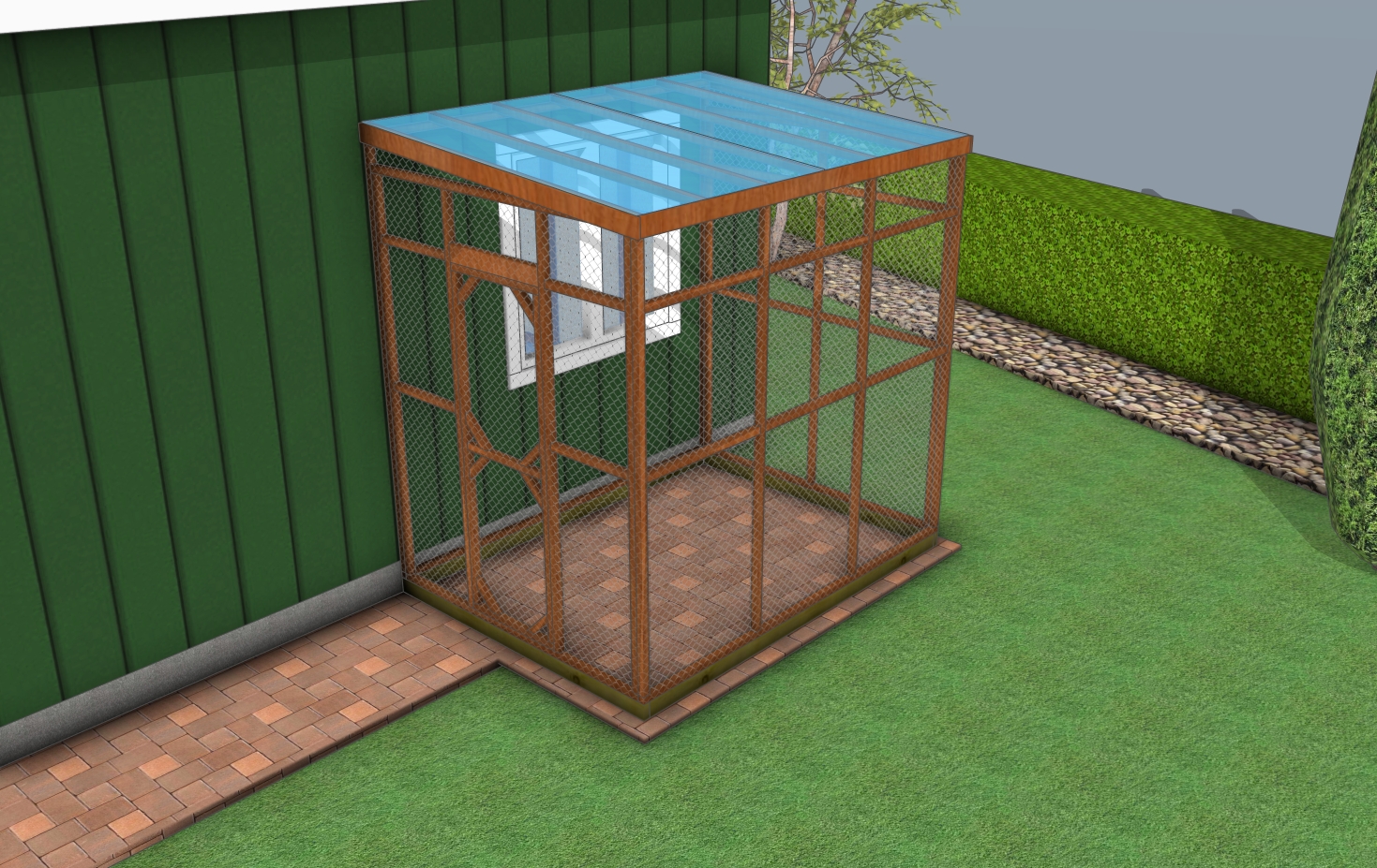 How to build a catio - 6x8