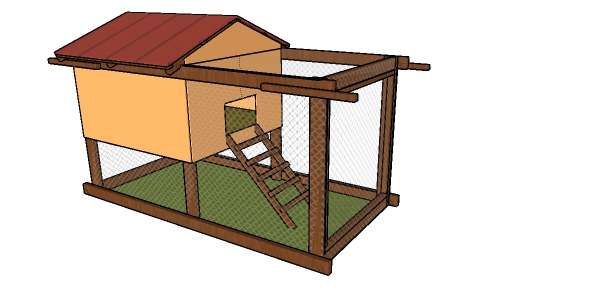 How to build a simple chicken tractor