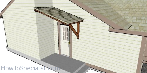 Lean to Entrance Cover Plans