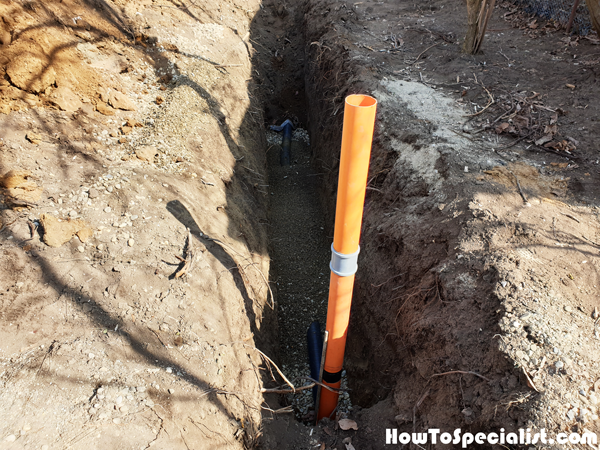 How to install septic tank vent pipe