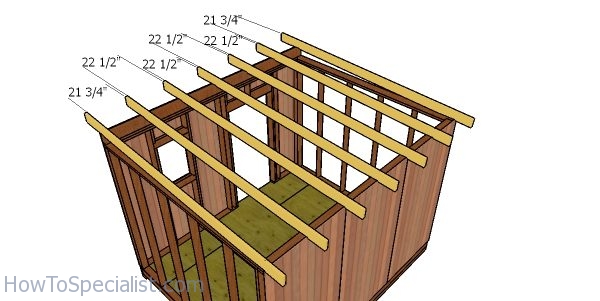flat roof plans for a 10x12 shed howtospecialist - how