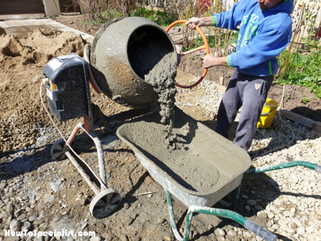 How to Mix Concrete in a Mixer | HowToSpecialist - How to Build, Step ...